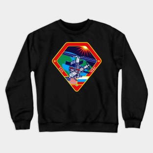 Black Panther Art - NASA Space Badge 75 Crewneck Sweatshirt